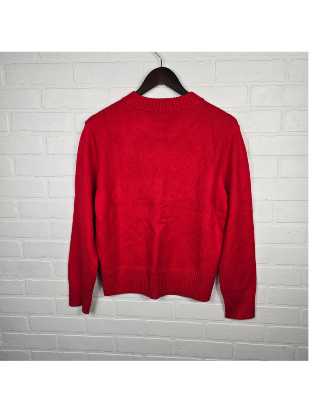 Women's A New Day Red Crew Neck Sweater Size Small - Picture 2 of 3